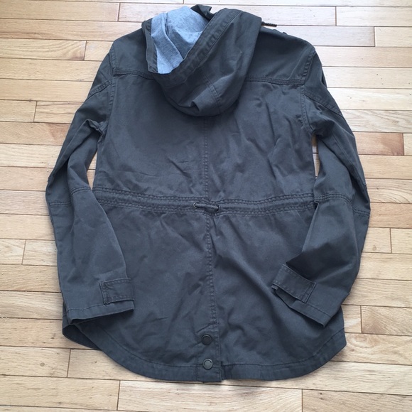 NWOT Green Military Utility Cargo Jacket Small - Picture 4 of 4